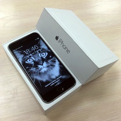 Лот: 5030520. Фото: 1. Apple iPhone 6 16 ГБ 16gb Space... Смартфоны
