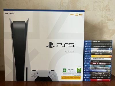 Лот: 19293137. Фото: 1. Sony playstation 5 (Более 120... Игровые приставки, консоли