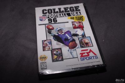 Лот: 10686257. Фото: 1. College Football USA 96, Sega... Игры для консолей