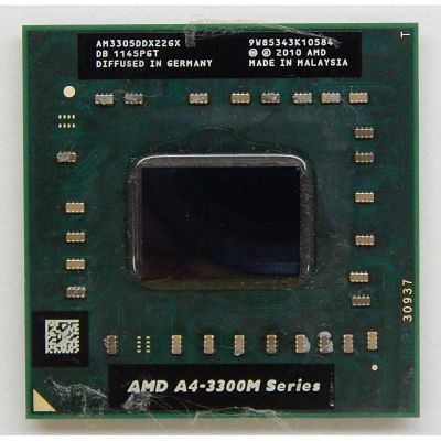 Лот: 17049073. Фото: 1. Процессор для ноутбука AMD A4-3300M. Процессоры