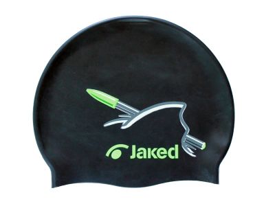 Лот: 4433621. Фото: 1. Шапочка Jaked Writer, black. Плавание