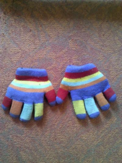 Лот: 11624468. Фото: 1. детские перчаточки тёплые двойные... Шарфы, варежки