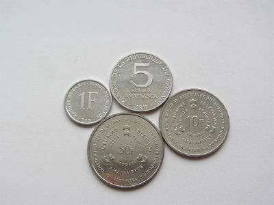 Лот: 3547781. Фото: 1. Бурунди , набор из 4 монет , без... Наборы монет