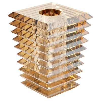 Лот: 24937490. Фото: 1. Ваза-подсвечник Garda Decor 19см... Подсвечники, канделябры