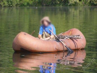 Лот: 1031821. Фото: 1. Лодка надувная резиновая типа... Красноярск