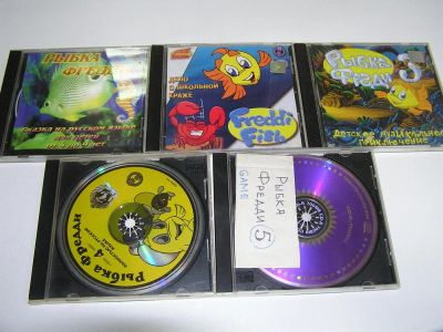 Лот: 3615193. Фото: 1. CD-диски. Компьютерная игра "Рыбка... Игры для ПК