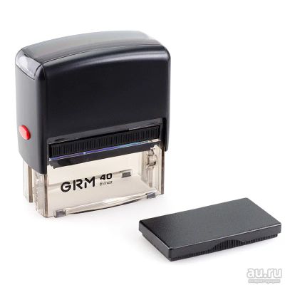 Лот: 13989460. Фото: 1. GRM 40 (59 х 23 мм) - автоматическая... Печати, штампы, оснастки