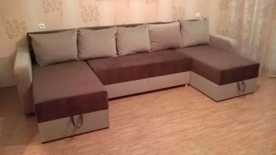 Лот: 9137803. Фото: 1. Прекрасный п-образный диван 2. Диваны