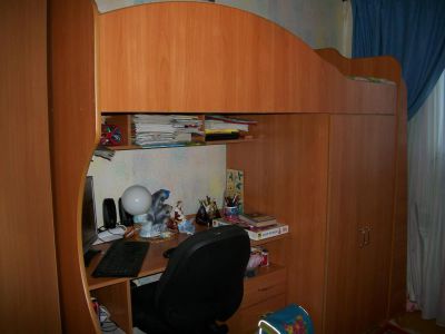 Лот: 4043705. Фото: 1. шкаф кровать. Детские кровати и кроватки