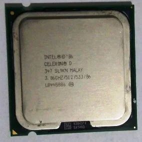 Лот: 11295407. Фото: 1. intel celeron D 347 (повторно... Процессоры