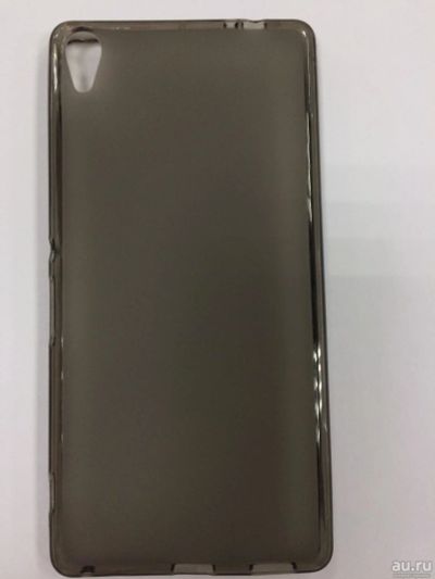 Лот: 10096663. Фото: 1. Чехол Sony Xperia C6 Силикон Серый... Чехлы, бамперы