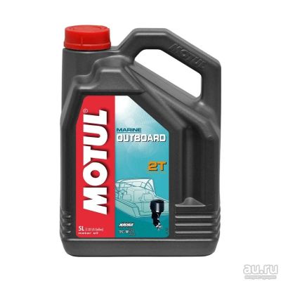 Лот: 15894208. Фото: 1. Motul Outboard 2T 5 л. Масла, жидкости
