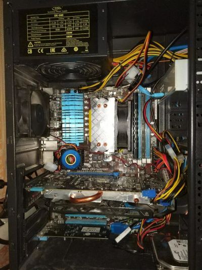 Лот: 10917136. Фото: 1. FX 6300 (6x3.5Гц) + Asus M5a97... Комплекты запчастей