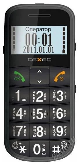 Лот: 2299246. Фото: 1. texet tm-b110 дедафон. Кнопочные мобильные телефоны