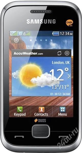 Лот: 2354427. Фото: 1. Сотовый телефон Samsung C3312... Кнопочные мобильные телефоны