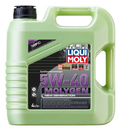 Лот: 19820023. Фото: 1. Liqui Moly molygen 5w40 4л. Масла, жидкости