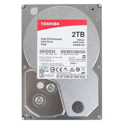 Лот: 18597062. Фото: 1. Жесткий диск HDD SATA3 2Tb Toshiba... Жёсткие диски (HDD)