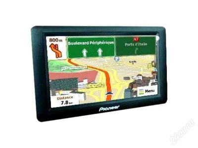 Лот: 1585635. Фото: 1. gps навигаторы pioneer 5 дюймов... Электроприборы для автомобиля