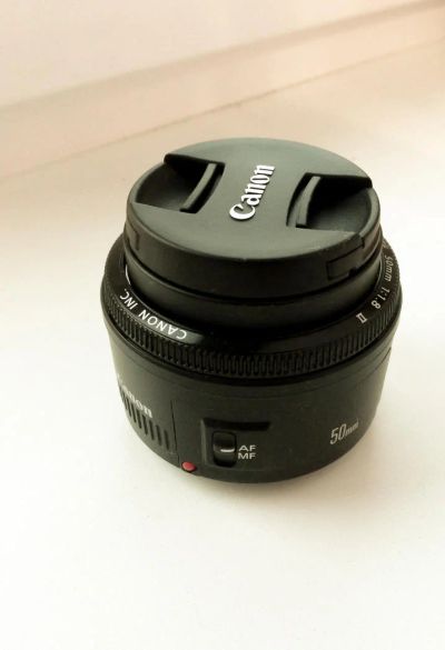 Лот: 4544561. Фото: 1. Обьектив canon 50mmf1.8. Объективы
