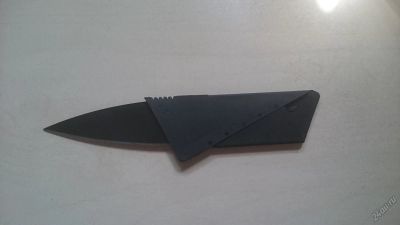 Лот: 5739858. Фото: 1. Портативный нож кредитка Cardsharp... Фонарики
