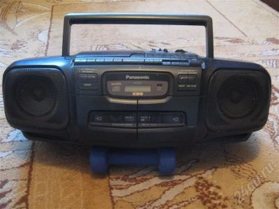 Лот: 424596. Фото: 1. Магнитофон PANASONIC (радио, CD... Музыкальные центры, магнитолы