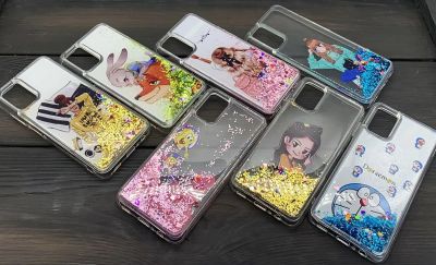 Лот: 22145879. Фото: 1. ЧЕХОЛ ДЛЯ SAMSUNG A03S TPU ЖИДКОСТЬ... Чехлы, бамперы