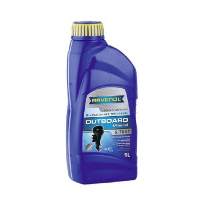 Лот: 12498219. Фото: 1. Ravenol Outboardoel 2T Mineral... Масла, жидкости