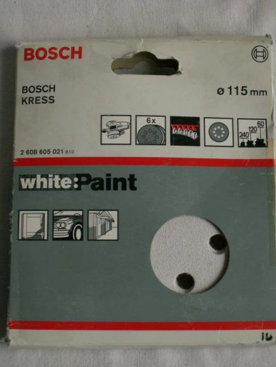 Лот: 7322465. Фото: 1. Bosch Шлифлисты Best for Paint... Расходные материалы, сменные насадки
