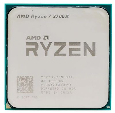 Лот: 25361365. Фото: 1. Процессор Ryzen 7 2700X. Процессоры