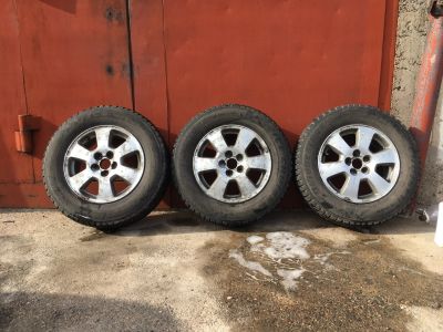 Лот: 11914515. Фото: 1. Диски Subaru с резиной Bridgestone... Диски