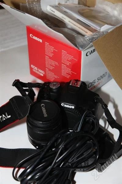 Лот: 1060565. Фото: 1. суперпредложение!! canon 500d... Цифровые зеркальные