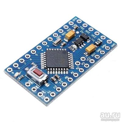 Лот: 13396221. Фото: 1. Arduino Pro Mini 328 – 5V/16MHz. Микроконтроллеры