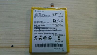 Лот: 8814782. Фото: 1. Аккумуляторная батарея для Micromax... Аккумуляторы