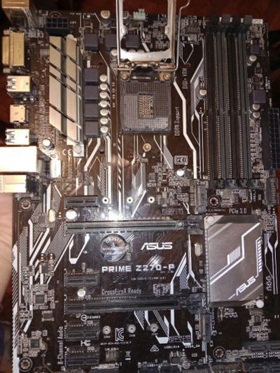 Лот: 19837720. Фото: 1. Материнская плата ASUS PRIME Z270-P... Материнские платы