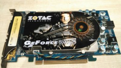 Лот: 12019930. Фото: 1. Zotac GeForce 8600 GTS. Видеокарты