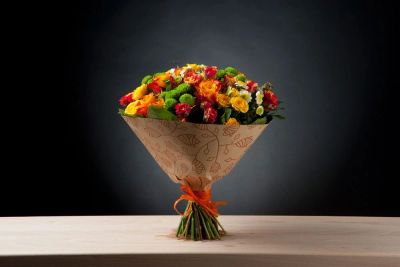 Лот: 7501288. Фото: 1. Сборный букет. Цветы на Щорса... Свежие цветы