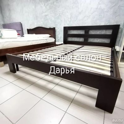 Лот: 17865383. Фото: 1. Кровать из массива 200*180 Квадро... Кровати