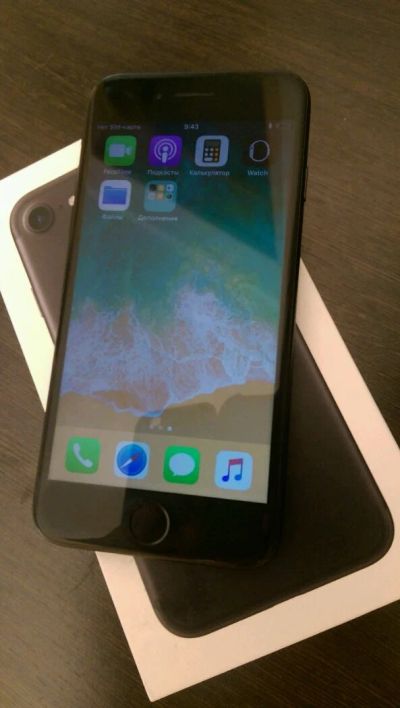 Лот: 11336845. Фото: 1. iPhone 7 32Gb хорошее состояние... Смартфоны