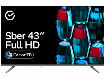 Лот: 25133528. Фото: 1. LED телевизор Sber SDX-43F2014... Телевизоры