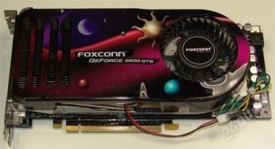 Лот: 1875382. Фото: 1. FOXCONN GTS 8800 неисправная!. Видеокарты