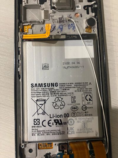 Лот: 20994619. Фото: 1. Аккумулятор оригинал Samsung a53... Аккумуляторы