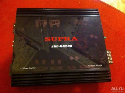 Лот: 8990531. Фото: 1. Supra SBD-A4240. Усилители