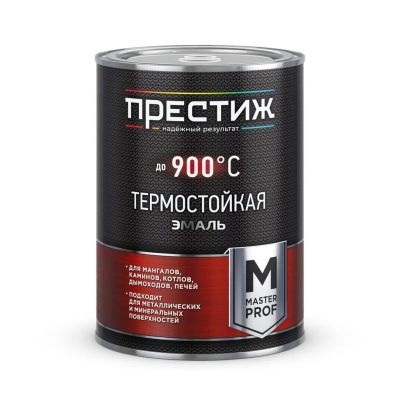 Лот: 24085243. Фото: 1. Эмаль Престиж, термостойкая, до... Краски, лаки, растворитель