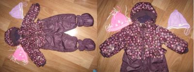 Лот: 2252784. Фото: 1. Комбинезон демисезонный на девочку... Верхняя одежда