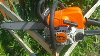 Лот: 11750757. Фото: 1. Бензопила штиль Stihl MS180 c. Бензо-, мотоинструмент