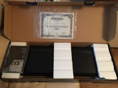 Лот: 5386100. Фото: 1. Продам kicker zx2500.1. Усилители