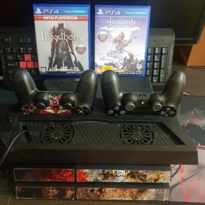 Лот: 15648889. Фото: 1. PS4 500Gb. Игровые приставки, консоли
