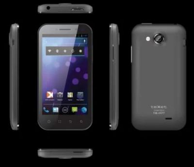 Лот: 3398587. Фото: 1. Двухъядерный смартфон Texet TM-4577... Смартфоны