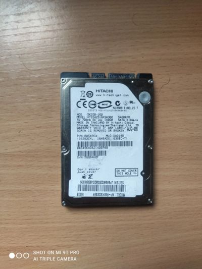 Лот: 19549678. Фото: 1. HDD 160GB. Жёсткие диски (HDD)