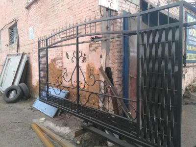 Лот: 11485831. Фото: 1. откатные ворота зксклюзив. Ворота, заборы, шлагбаумы